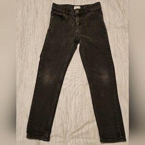 Miles the Label Faded Black Kids Eco-Stretch Jeans 7 YR